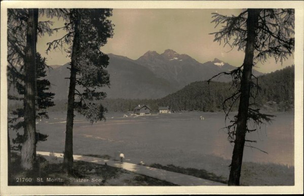 St. Moritz - Statzer See Vorderseite