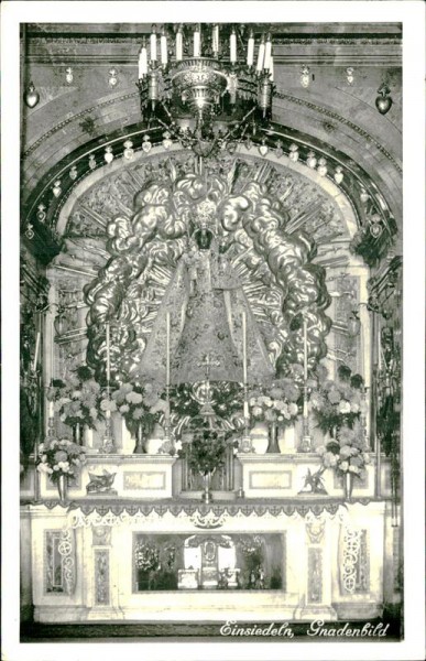 Einsiedeln - Gnadenbild Vorderseite