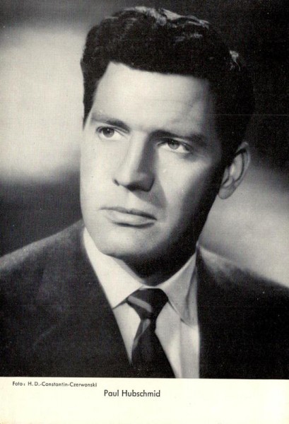 Paul Hubschmid Vorderseite