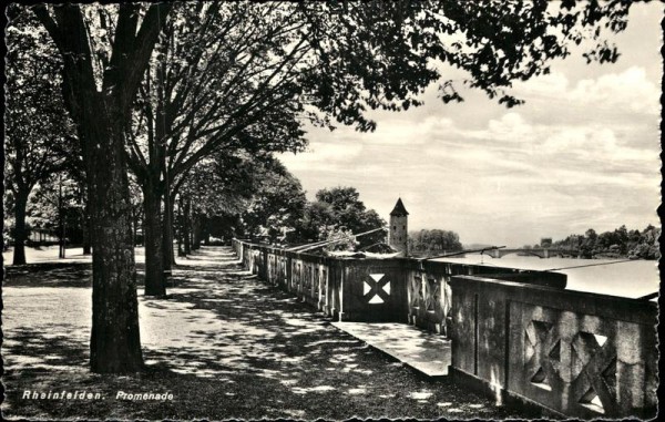 Rheinfelden,Promenade Vorderseite