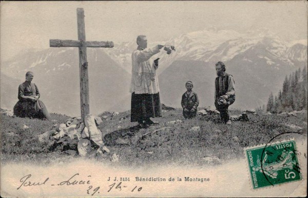 Bénédiction de la Montagne Vorderseite