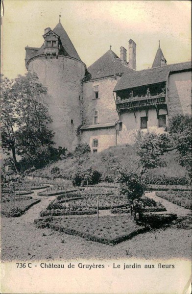 Château de Gruyères/Schloss Greyerz Vorderseite