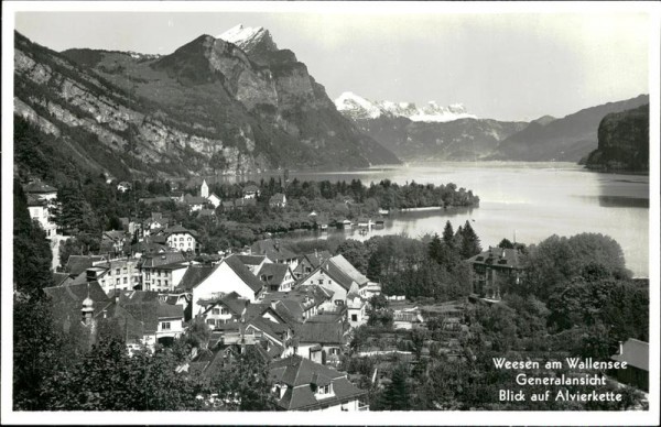 Weesen am Wallensee. Vorderseite