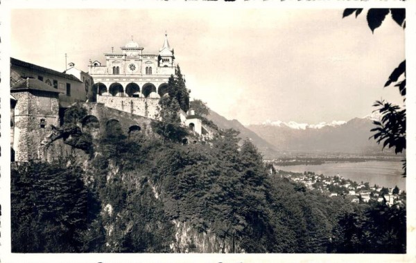 Locarno. Basilica-Santuario Madonna del Sasso Vorderseite