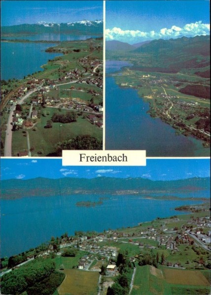Freienbach, Flugaufnahme Vorderseite