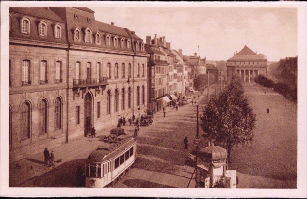 Strasbourg - Place Broglie Tram Tramway