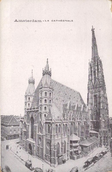 Amsterdam - Kathedrale
 Vorderseite