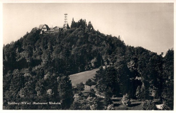 Uetliberg, Restaurant Utokulm Vorderseite