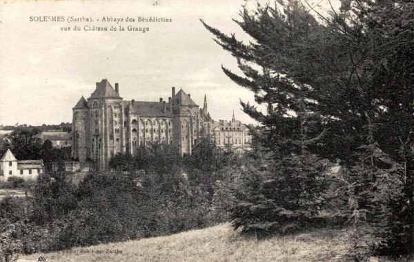 Abtei Saint-Pierre de Solesmes Vorderseite