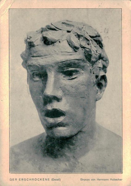 Hermann Hubacher, Der Erschrockene Vorderseite