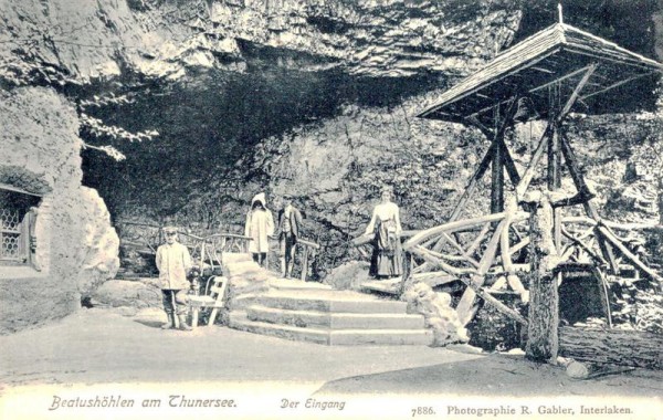Beatushöhle am Thunersee Vorderseite
