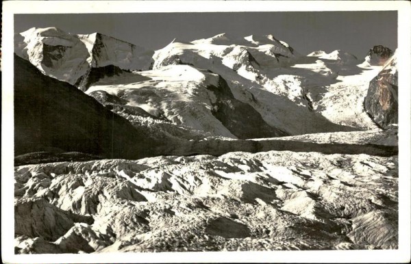 Morteratschgletscher  Vorderseite