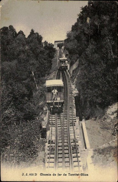 chemin de fer Territet-Glion Vorderseite