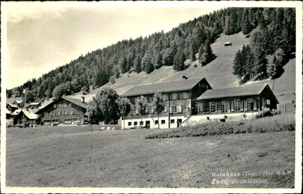 Wildhaus, Zwingliheimstätten Vorderseite
