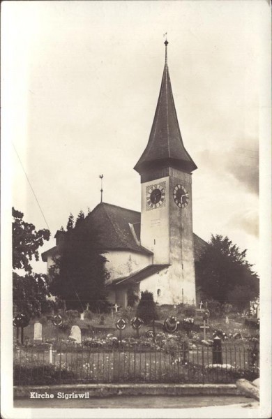 Kirche Sigriswil Vorderseite
