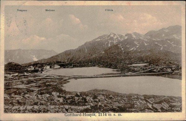 Gotthardpass Vorderseite