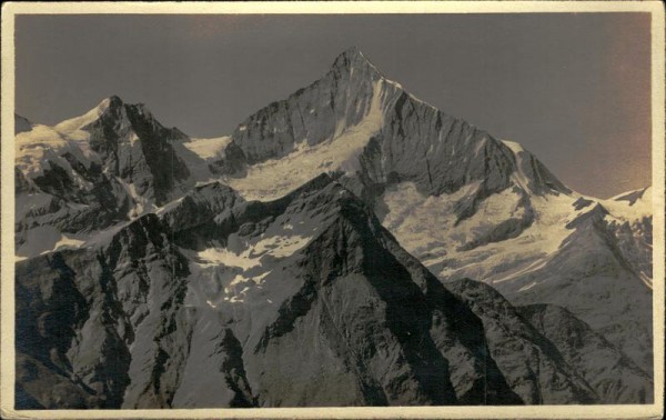Weisshorn (4505 m) Vorderseite