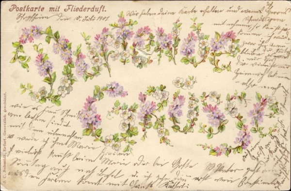 Duftender Gruss aus 1901
