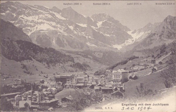 Engelberg mit dem Juchlipass