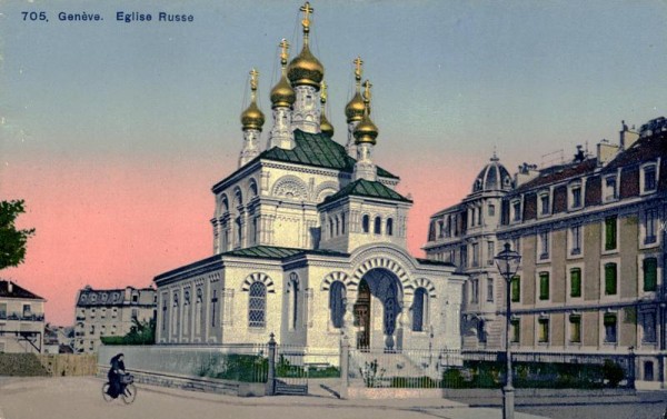 Église Russe, Genève Vorderseite