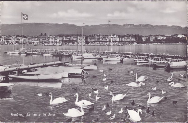 Genéve, le lac et le Jura