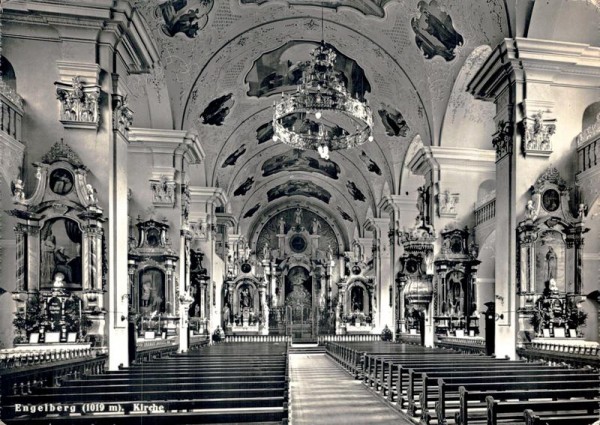 Engelberg Kirche Vorderseite