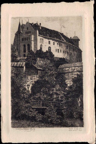 Nürnberger Burg Vorderseite