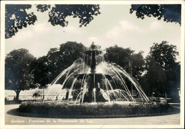 Genève/Fontaine Vorderseite