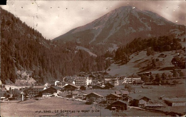 Le Sepey Vorderseite