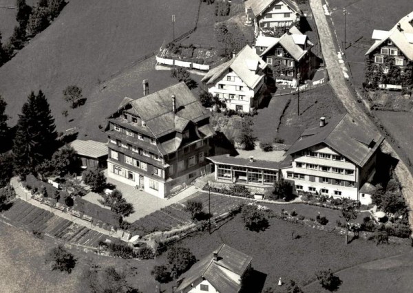 Kurhaus Bergruh, Amden SG - Flugaufnahmen Vorderseite