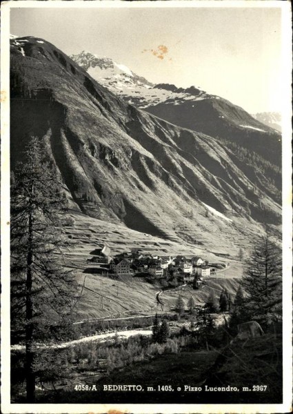 Bedretto Vorderseite