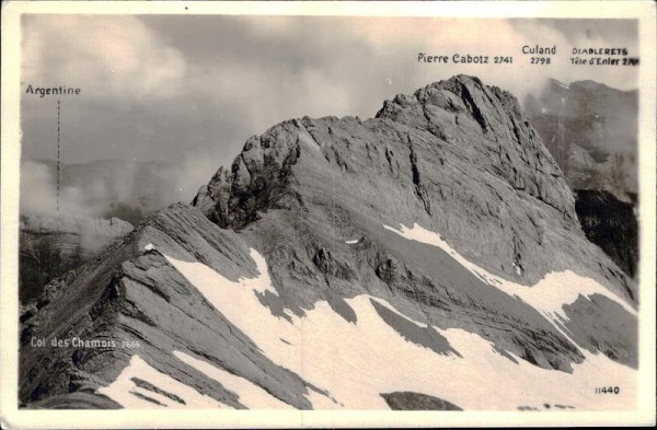 Dent du Chamois (1839 m) Vorderseite