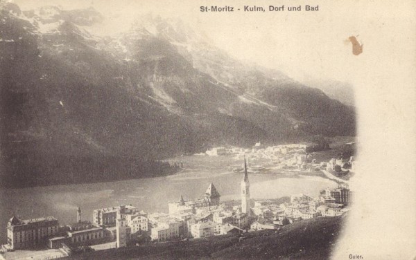 St. Moritz - Kulm, Dorf und Bad