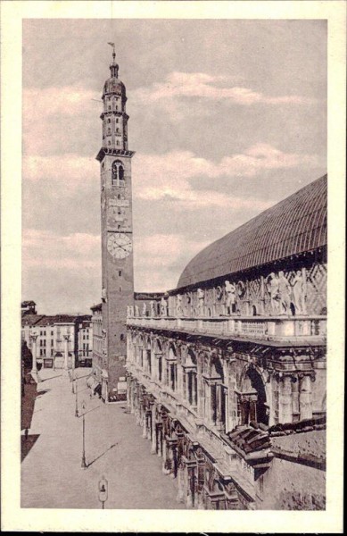 Vicenza - Scorcio della Basilica Vorderseite