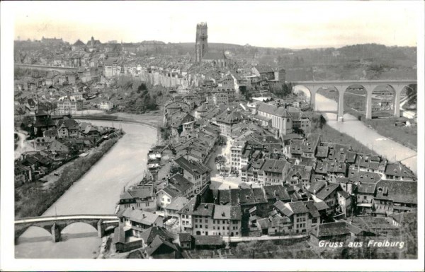 Gruss aus Freiburg Vorderseite