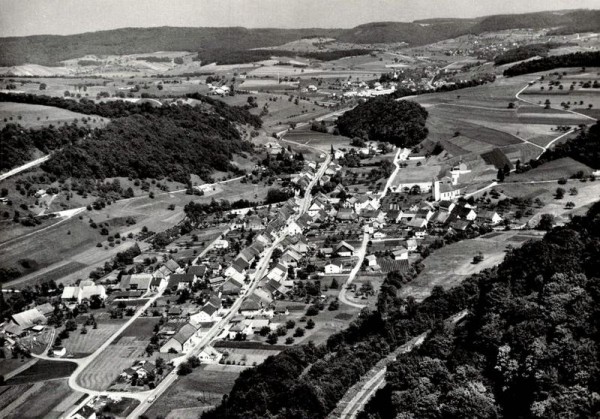 Hornussen AG - Flugaufnahmen Vorderseite
