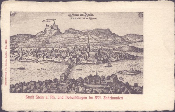 Stein am Rhein und Hohenklingen Vorderseite