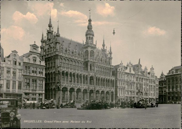 Bruxelles, Grand Place avec Maison du Roi Vorderseite