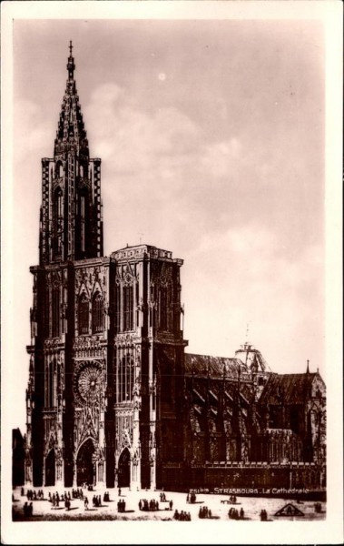 Strassburger Münster Vorderseite