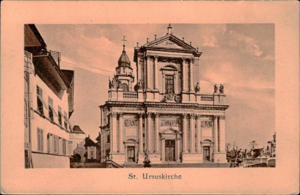 St.-Ursen-Kathedrale Vorderseite