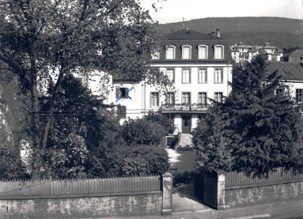 Pensionnat catholique de Jeunes Filles, Neuchatel Vorderseite