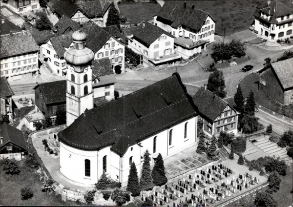 Gommiswald, Flugaufnahme Vorderseite