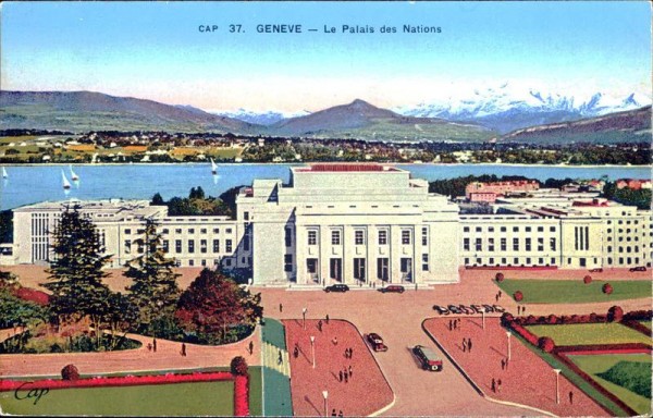 Geneve - Le Palais des Nations Vorderseite