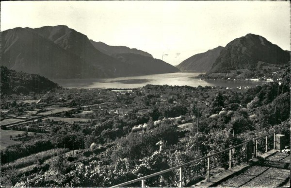 Lugano. Monte San Salvatore (912 m) Vorderseite