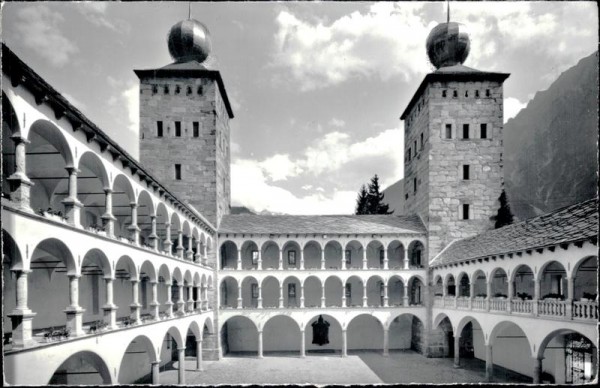 Stockalperschloss in Brig Vorderseite