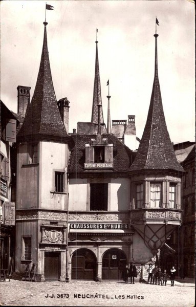Neuchàtel - Les Halles Vorderseite