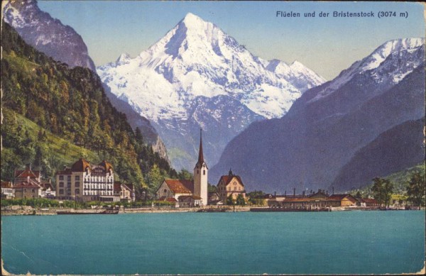 Flüelen und der Bristenstock