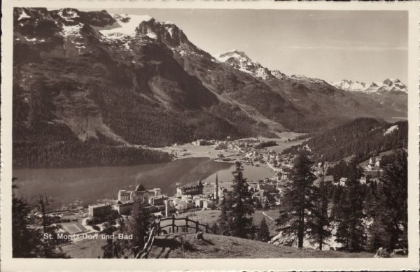 St.Moritz - Dorf und Bad