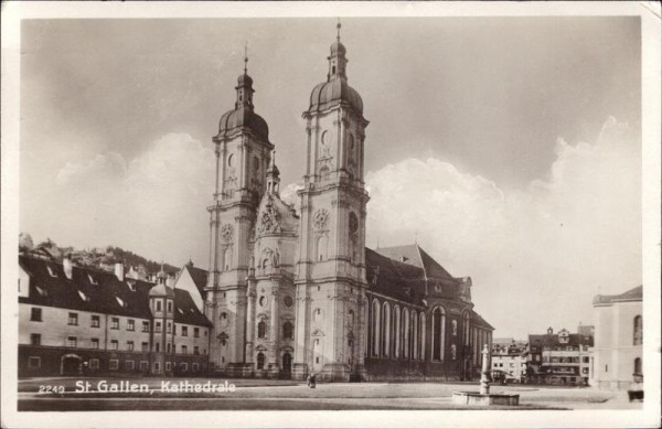 Kathedrale St. Gallen Vorderseite