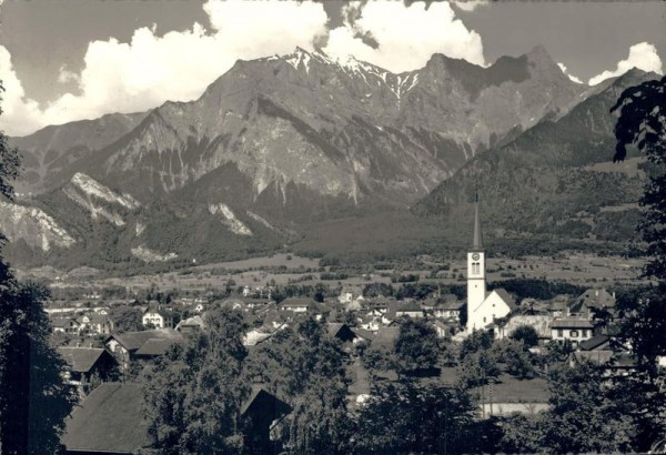 Bad Ragaz. Falknis Vorderseite